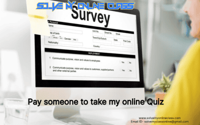 Pay someone to take my online Quiz