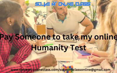 Pay to take my online Humanities Class