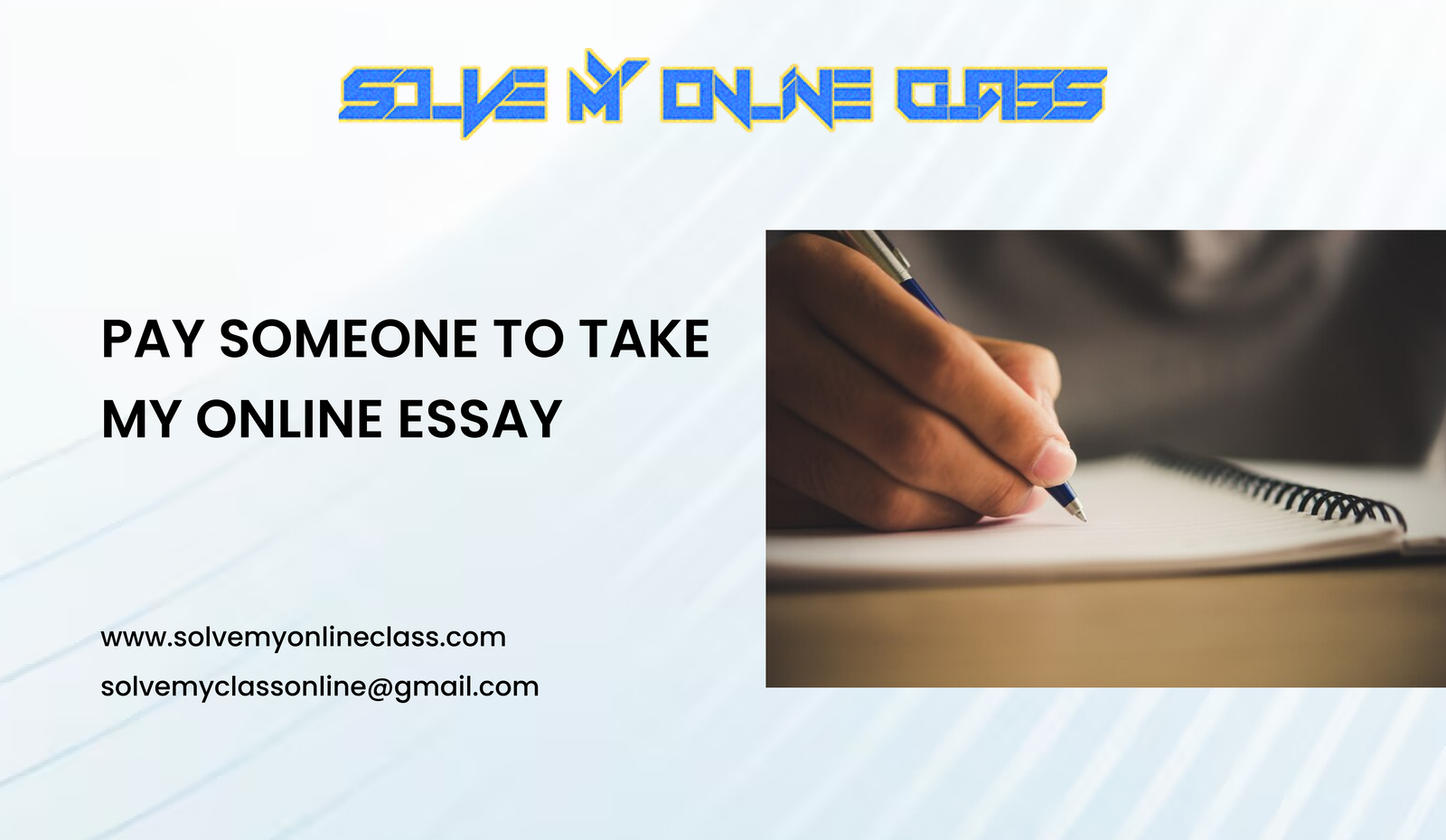 PAY SOMEONE TO TAKE MY ONLINE ESSAY