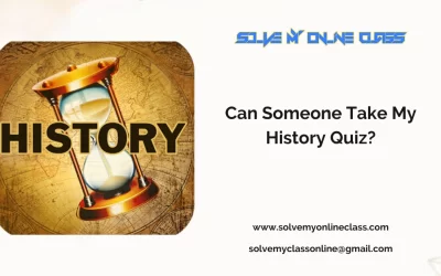 Can Someone Take My History Quiz?