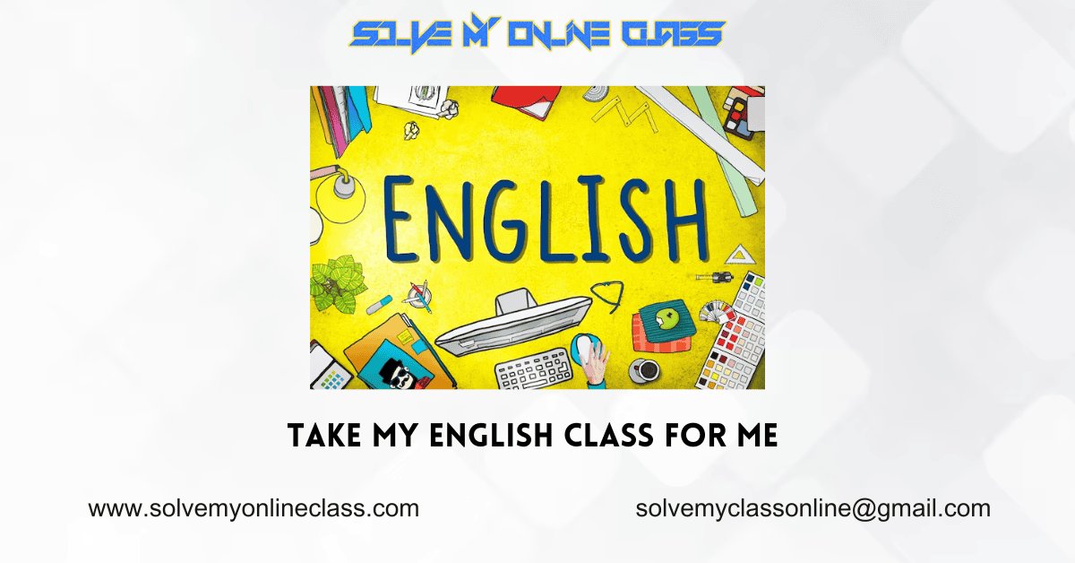 Take my English Class for me