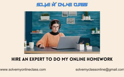 Hire An Expert To Do My Online Homework