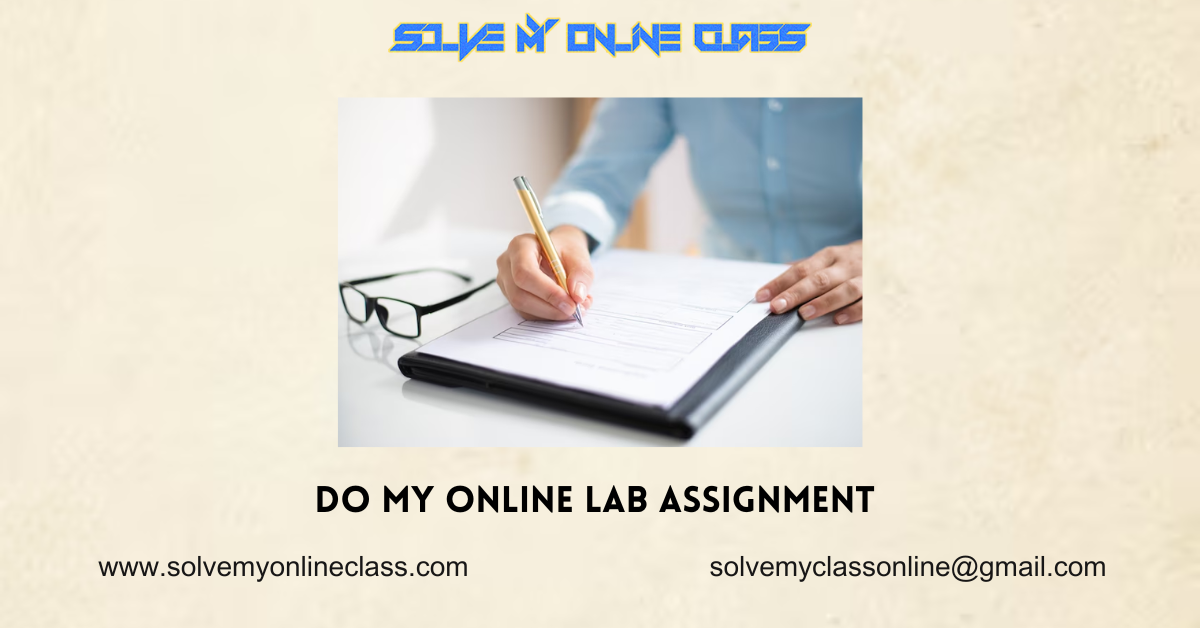 Do my online Lab assignment