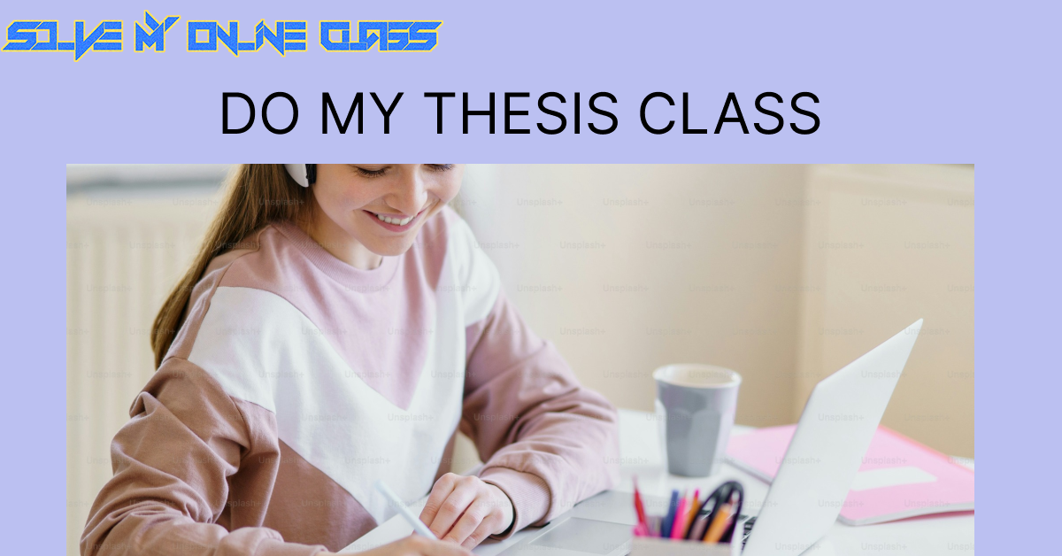 DO MY ONLINE THESIS