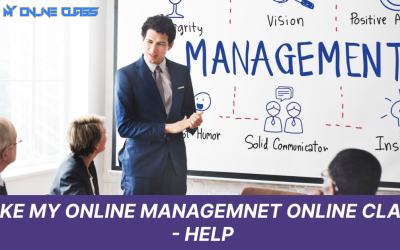 TAKE MY ONLINE Management Class – Help