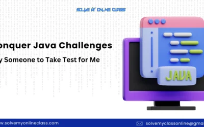 Conquer Java Challenges: Pay Someone To Take Test For Me