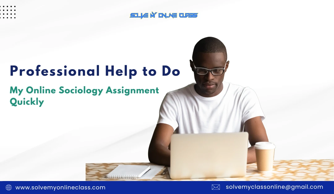 Professional Help To Do My Online Sociology Assignment Quickly