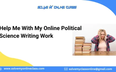 Help Me With My Online Political Science Writing Work