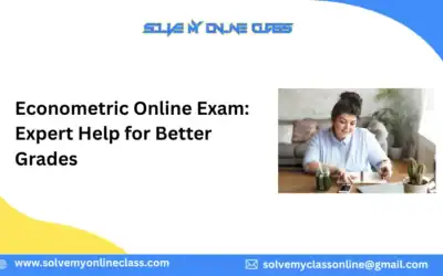 Econometric Online Exam: Expert Help For Better Grades