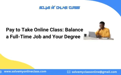 Pay to Take Online Class: Balance a Full-Time Job and Your Degree