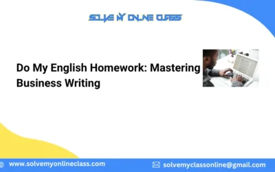 Do My English Homework: Mastering Business Writing