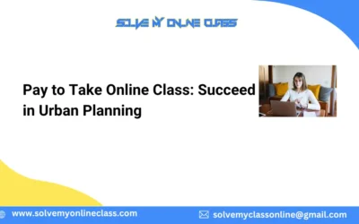 Pay to Take Online Class: Succeed in Urban Planning