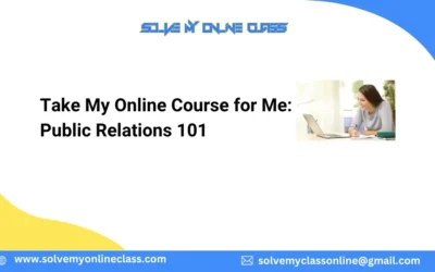 Take My Online Course for Me: Public Relations 101