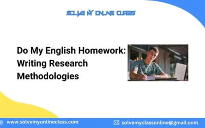 Do My English Homework: Writing Research Methodologies