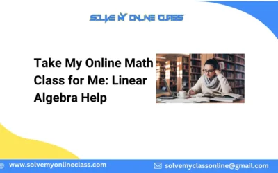 Take My Online Math Class for Me: Linear Algebra Help