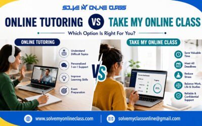 Online Tutoring vs Online Class Assistance