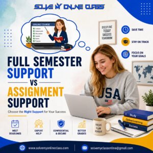 Full Semester Support vs Assignment Support