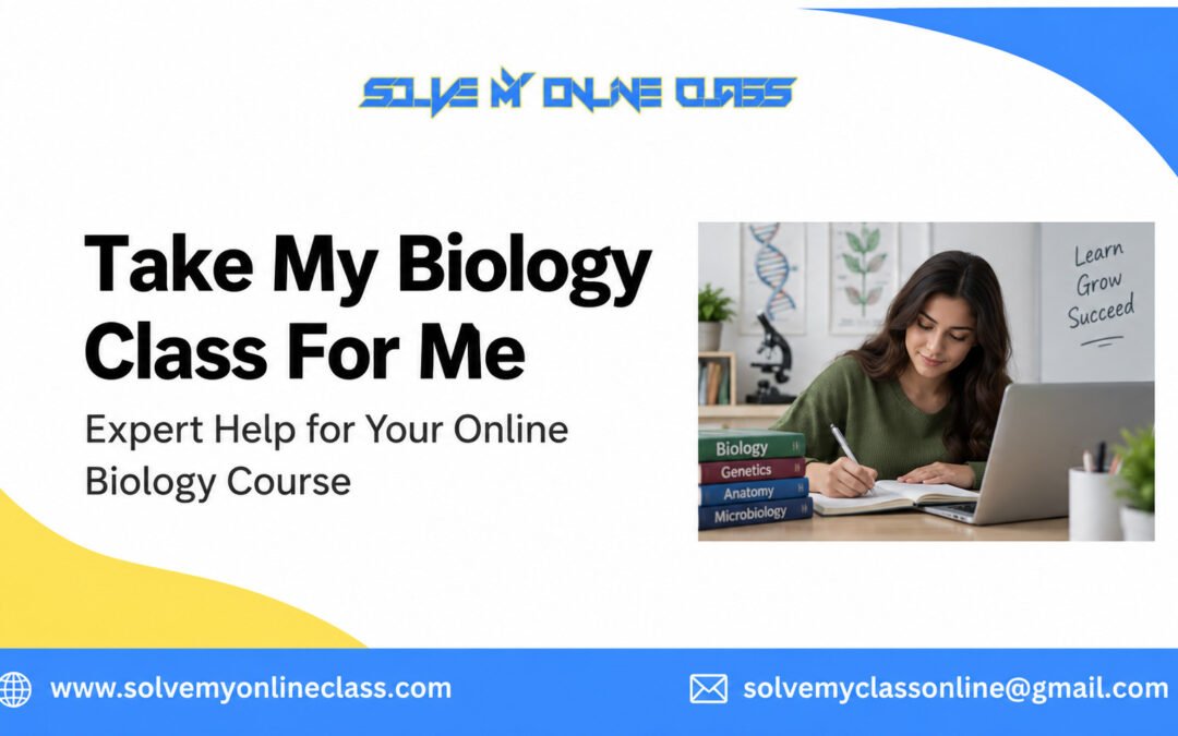 Take My Biology Class For Me